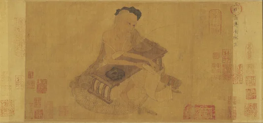 Fu Sheng expliquant le classique