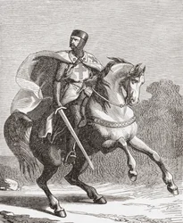 Un soldat des Templiers