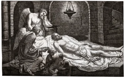 Anges autour de Jésus