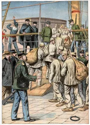 Bagne de Cayenne. 1904 (gravure)