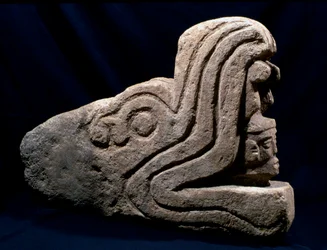 Marqueur de jeu de balle de Mixco Viejo, Guatemala, période post-classique