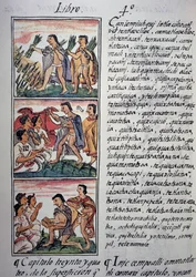Croyances et superstitions, Livre IV du Codex Florentin