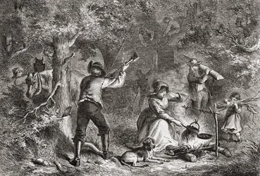 Colons de la frontière en Ohio