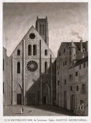 Église de Sainte Geneviève, début du 19e siècle