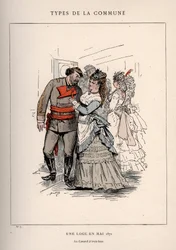 Commune de Paris : costume de UNE LOGE EN MAI 1871 (7) dans « Les Communeux »
