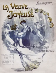 Couples dansant la valse Ballsirenen