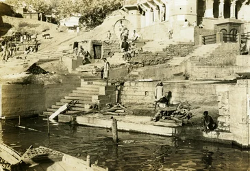 Crémation sur le Gange