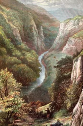 Dovedale, Peak District, Derbyshire, Angleterre
