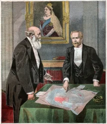 Entente cordiale : Paul Cambon et Robert Gascoyne-Cecil, Lord Salisbury