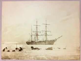 Expédition en Arctique (1875-1876) du capitaine George Nares (1831-1915) : H