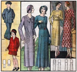 La mode dans les années trente