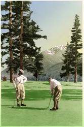 Golf à St Moritz