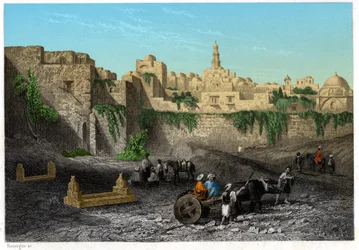 Jérusalem, Israël, vers 1840