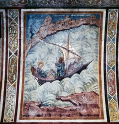 Jésus calmant la tempête