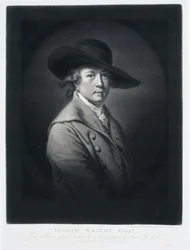 Joseph Wright, peintre anglais, fin 18e siècle