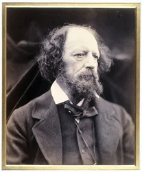 Lord Alfred Tennyson (1809-1892), poète anglais