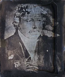 Louis Jacques Mandé Daguerre, pionnier français de la photographie, vers 1840