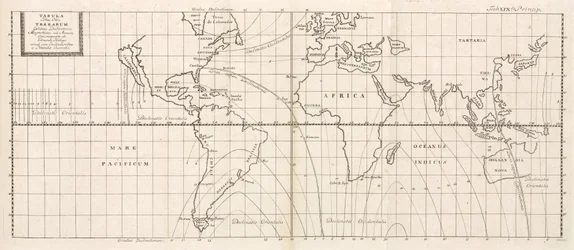 Carte magnétique de la Terre