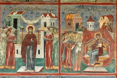 Monastère (manastirea Sucevita). L