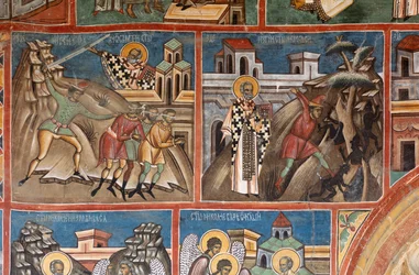 Monastère (manastirea Voronet). L