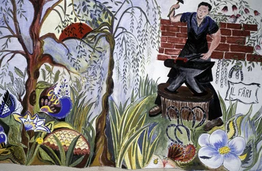 Fresques, Bordano, Frioul-Vénétie Julienne, Italie