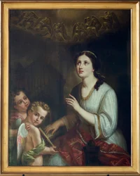 Église paroissiale (Decanale kerk van Onze-Lieve-Vrouw). Intérieur. Peinture