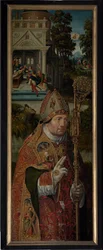 Église Saint-Quentin. Triptyque