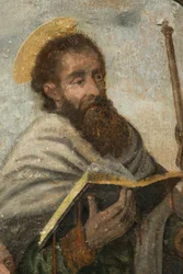 Église paroissiale (Parochiekerk Onze-Lieve-Vrouw). Intérieur. Le chœur. Peinture murale