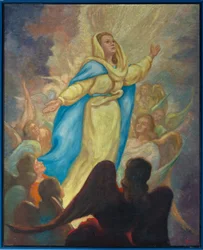 Église paroissiale (Parochiekerk Sint Maria Bernarda). Intérieur.
