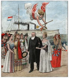 Paul Kruger en Europe