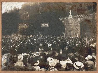 Pèlerinage de Lourdes. 1910
