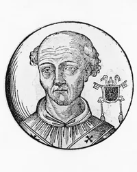 Portrait de Jean XII (Octavianus de Tusculum, vers 937-964)