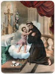 Saint Antoine de Padoue (gravure)