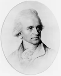 Sir John Herschel, astronome anglais, vers 1750