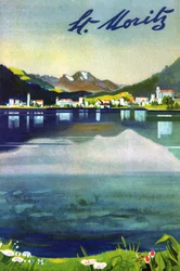 Saint-Moritz, vers 1930