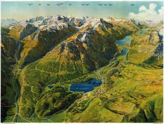 Saint-Moritz, vers 1930