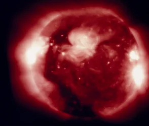 Le Soleil, photographié en rayons X par Skylab