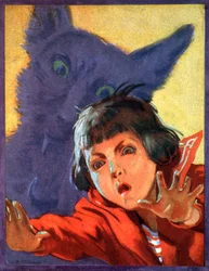 Le loup-garou. 1923 (gravure)