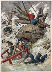 Typhon à Hong Kong