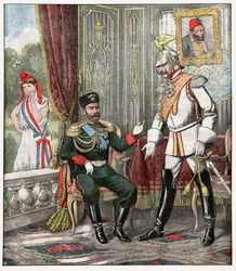 Guillaume II et Nicolas II