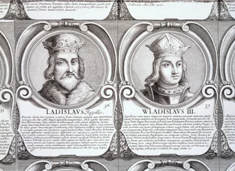 Wladyslaw II Jagiello et Wladyslaw III Warnenczyk, n° 36 et 37 de 