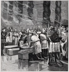 Mort du pape Léon XIII