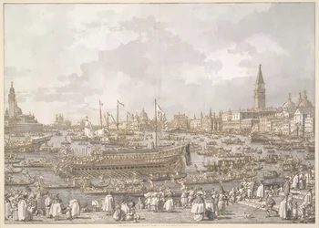 Le Doge de Venise partant pour le Lido