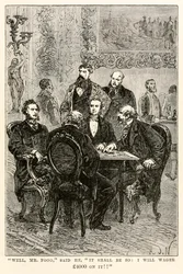 Eh bien, M. Fogg, dit-il, ce sera ainsi : je parie 4000 £ dessus !!, d