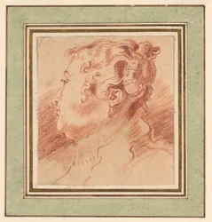 Étude de tête de femme