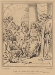 Les jeunes enfants amenés à Christ, Marc