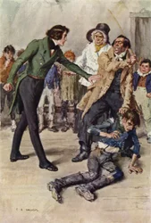 Illustration pour Nicholas Nickleby