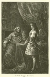 Le duc de Bourgogne, Saint-Simon