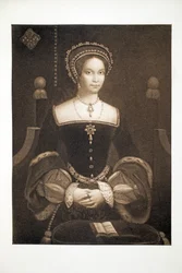 Princesse Marie, plus tard reine Marie I, c.1537, pub. 1902 (collotype)
