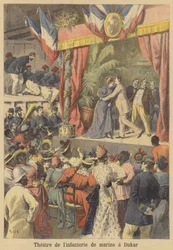 Théâtre des marines françaises à Dakar, Sénégal